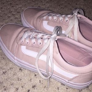 pink old skool vans!